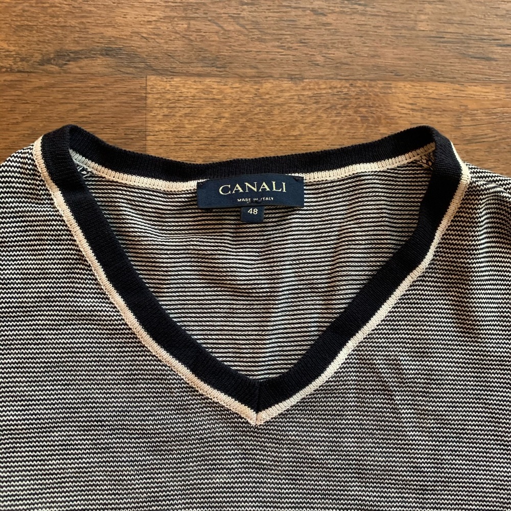 Canali Luxury Sweater / Knit Shirt